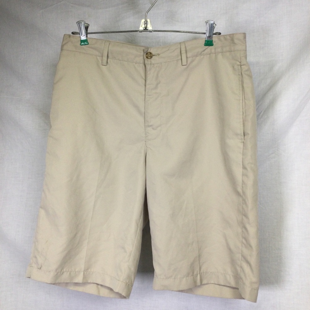Grand Slam Mens Tan Shorts (Golf) Sz 32